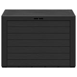 Garden Storage Box Anthracite 78x44x55 cm - Top-Down View