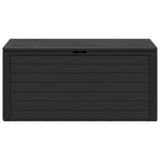 Garden Storage Box Anthracite 116x44x55 cm