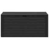 Garden Storage Box Anthracite 116x44x55 cm - Side View