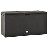 Garden Storage Box Anthracite 114x47x60 cm