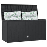 Garden Storage Box Anthracite 114x47x60 cm - Side View
