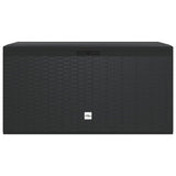 Garden Storage Box Anthracite 114x47x60 cm - Top-Down View