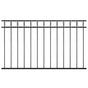 Fence Panel Assen Steel 163x80 cm Black