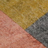 Handwoven Kilim Rug Cotton 120x180 cm Printed Multicolour