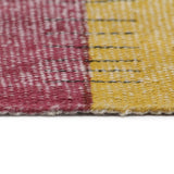 Handwoven Kilim Rug Cotton 120x180 cm Printed Multicolour - 45-Degree Angle