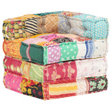 Modular Pouffe Patchwork Fabric