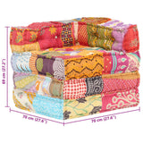 Modular Pouffe Patchwork Fabric - Extra Image