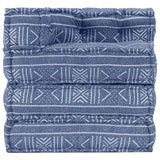 Modular Pouffe Indigo Fabric