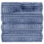 Modular Pouffe Indigo Fabric