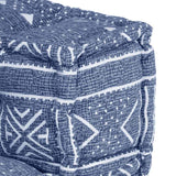 Modular Pouffe Indigo Fabric - Extra Image