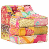 Modular Pouffe Patchwork Fabric - Extra Image
