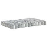 Pallet Sofa Cushion Grey Fabric Patchwork