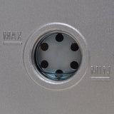 Single Stage Vacuum Pump with 4-Way Manifold Gauge Set - Top-Down View