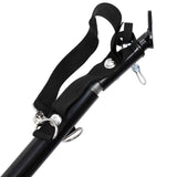 2-in-1 Pet Bike Trailer and Jogging Stroller Blue and Black - Extra Image