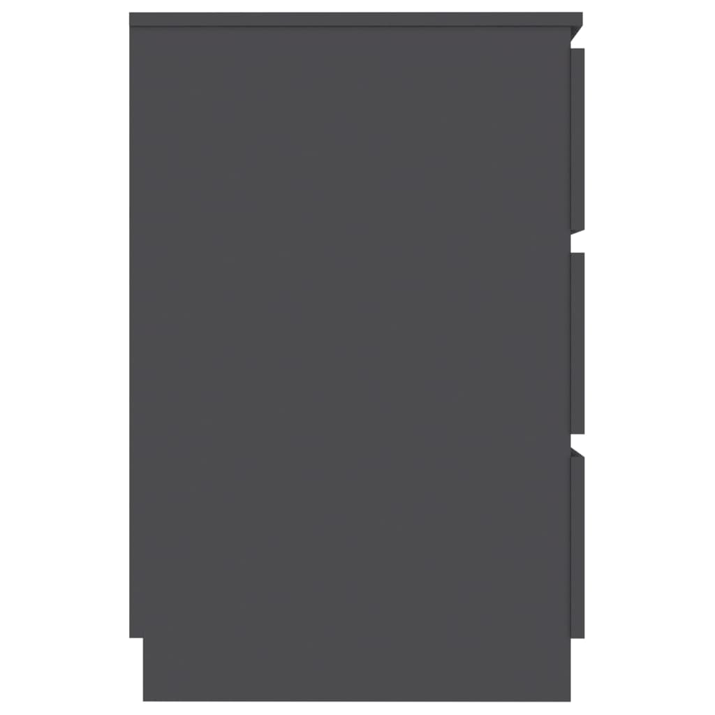 Writing Desk Grey 140x50x77 cm Engineered Wood