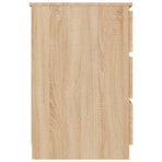 Writing Desk Sonoma Oak 140x50x77 cm Engineered Wood