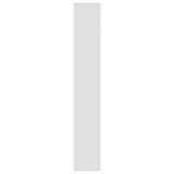 Book Cabinet White 40x30x189 cm Engineered Wood - 45-Degree Angle