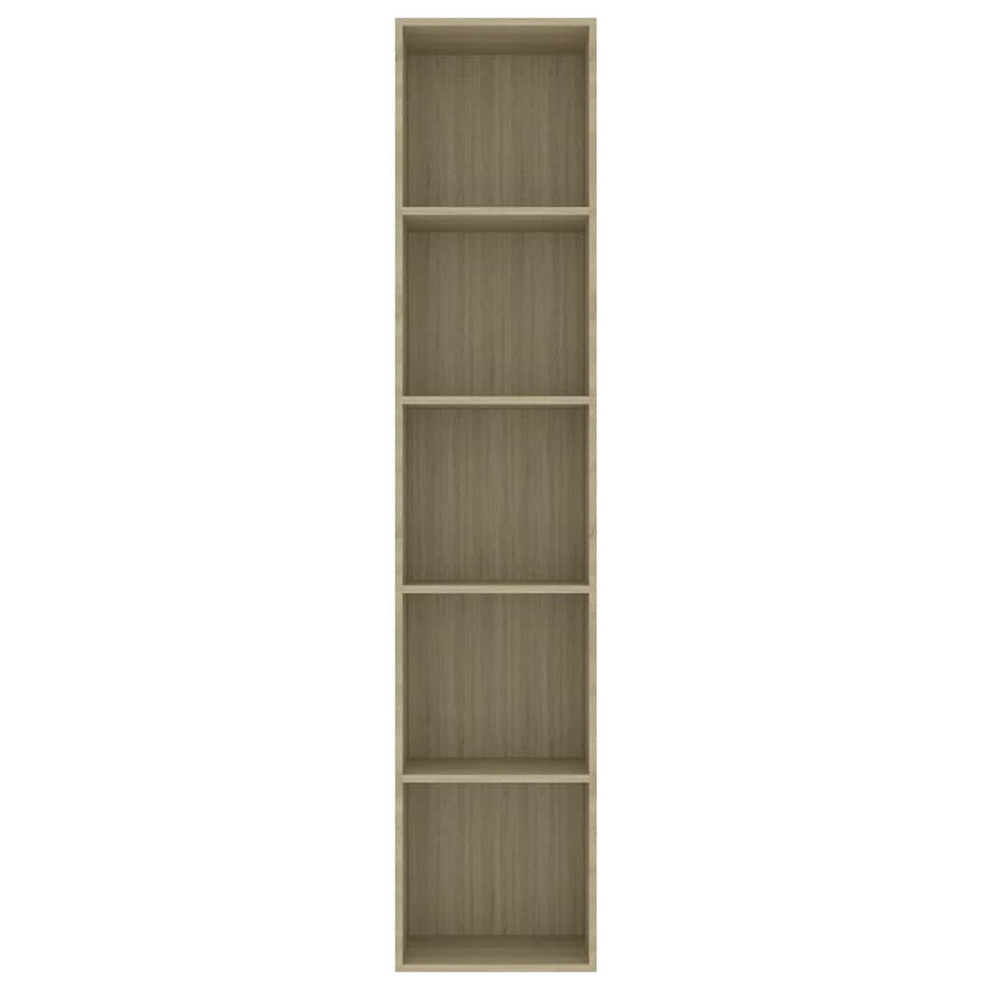 Book Cabinet Sonoma Oak 40x30x189 cm Engineered Wood