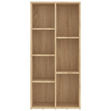Book Cabinet Sonoma Oak 50x25x106 cm Engineered Wood - Top-Down View