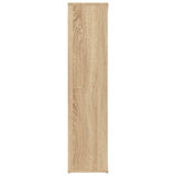 Book Cabinet Sonoma Oak 50x25x106 cm Engineered Wood