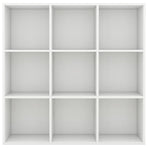 Book Cabinet White 98x29x97.5 cm Engineered Wood