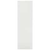 Book Cabinet White 98x29x97.5 cm Engineered Wood - Top-Down View