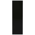 Book Cabinet Black 98x29x97.5cm Engineered Wood