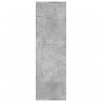 Book Cabinet Concrete Grey 98x29x97.5 cm Engineered Wood