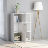 Storage Cabinet White 60x29.5x90 cm Engineered Wood - Side View