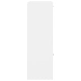 Storage Cabinet White 60x29.5x90 cm Engineered Wood
