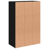Storage Cabinet Balck 60x29.5x90 cm Engineered Wood