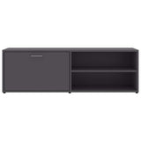 TV Cabinet Grey 120x34x37 cm Engineered Wood