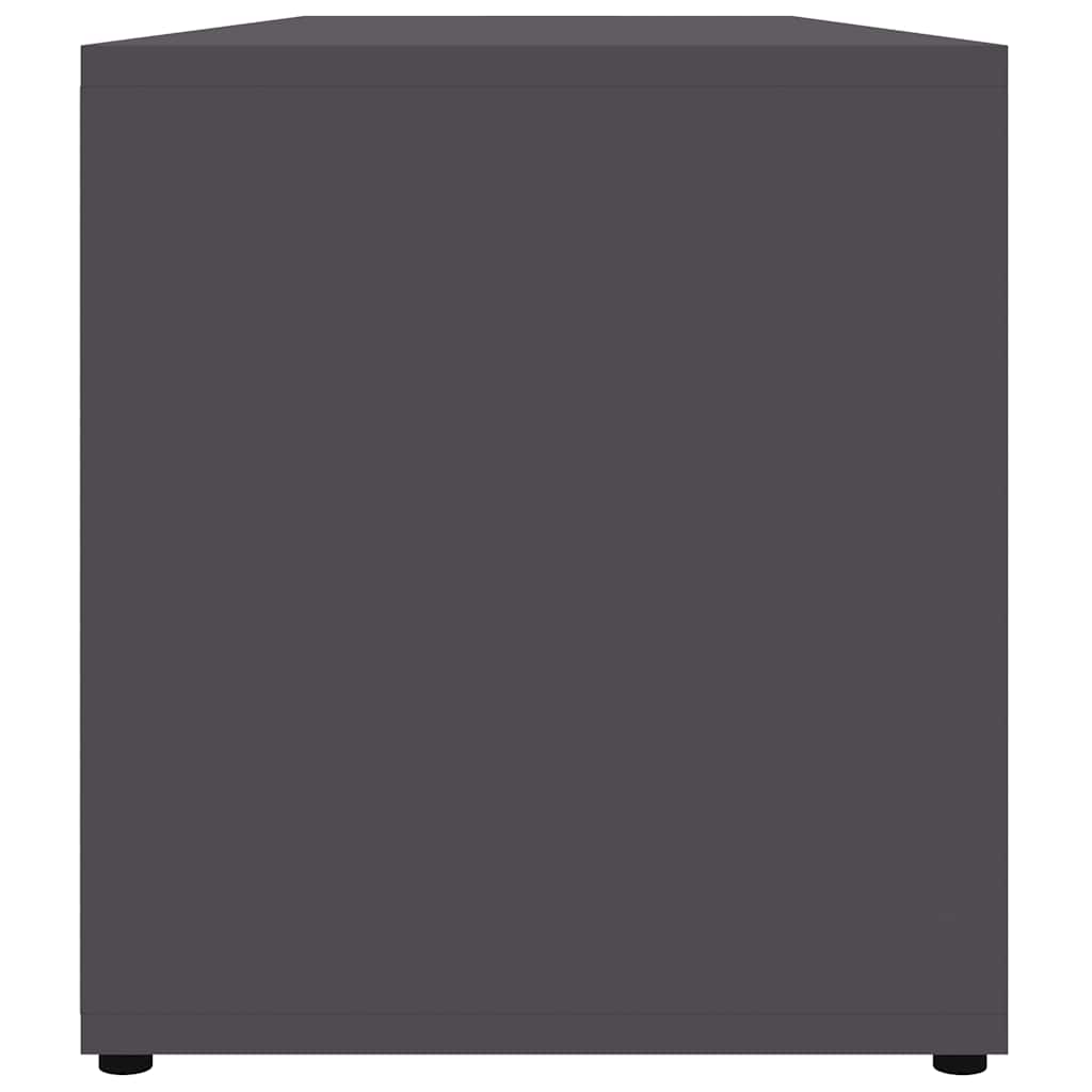 TV Cabinet Grey 120x34x37 cm Engineered Wood