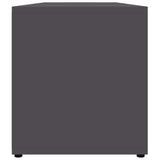 TV Cabinet Grey 120x34x37 cm Engineered Wood