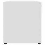TV Cabinet White 120x34x37 cm Engineered Wood