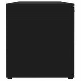 TV Cabinet Black 120x34x37 cm Engineered Wood