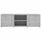 TV Cabinet Concrete Grey 120x34x37 cm Engineered Wood