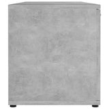 TV Cabinet Concrete Grey 120x34x37 cm Engineered Wood - Low Angle