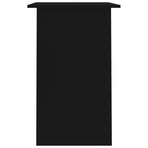 Desk Black 90x50x74 cm Engineered Wood