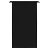Desk Black 90x50x74 cm Engineered Wood - 45-Degree Angle