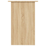 Desk Sonoma Oak 90x50x74 cm Engineered Wood - 45-Degree Angle