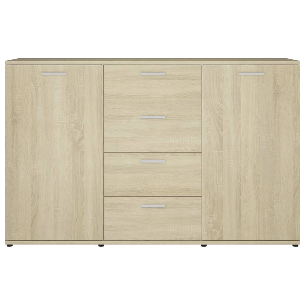 Sideboard Sonoma Oak 120x35.5x75 cm Engineered Wood