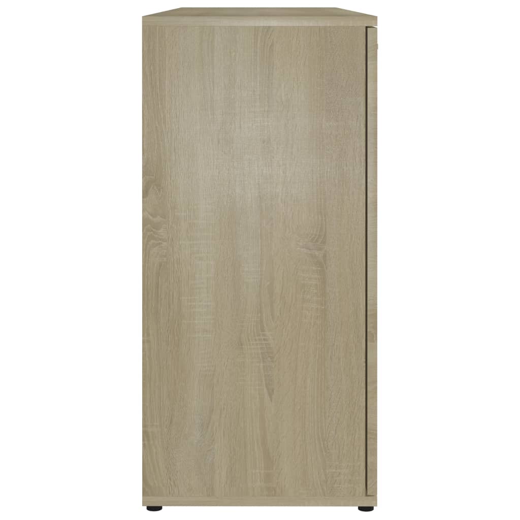 Sideboard Sonoma Oak 120x35.5x75 cm Engineered Wood