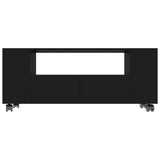 TV Cabinet Black 120x35x48 cm Engineered Wood