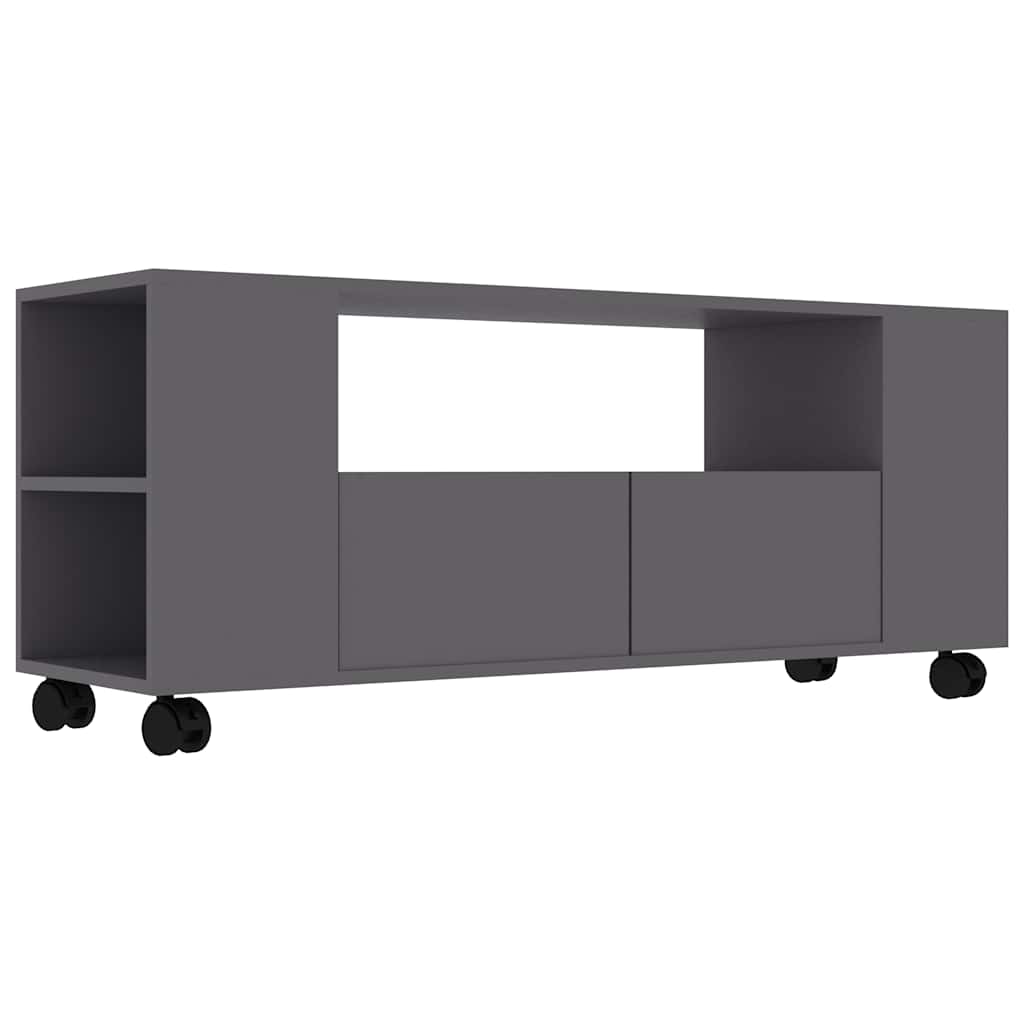 TV Cabinet Grey 120x35x48 cm Engineered Wood