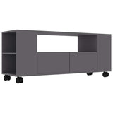 TV Cabinet Grey 120x35x48 cm Engineered Wood