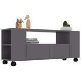 TV Cabinet Grey 120x35x48 cm Engineered Wood