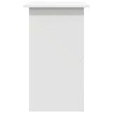 Desk White 80x45x74 cm Engineered Wood - 45-Degree Angle