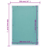Access Panel with Aluminium Frame and Plasterboard 300x600 mm - Extra Image