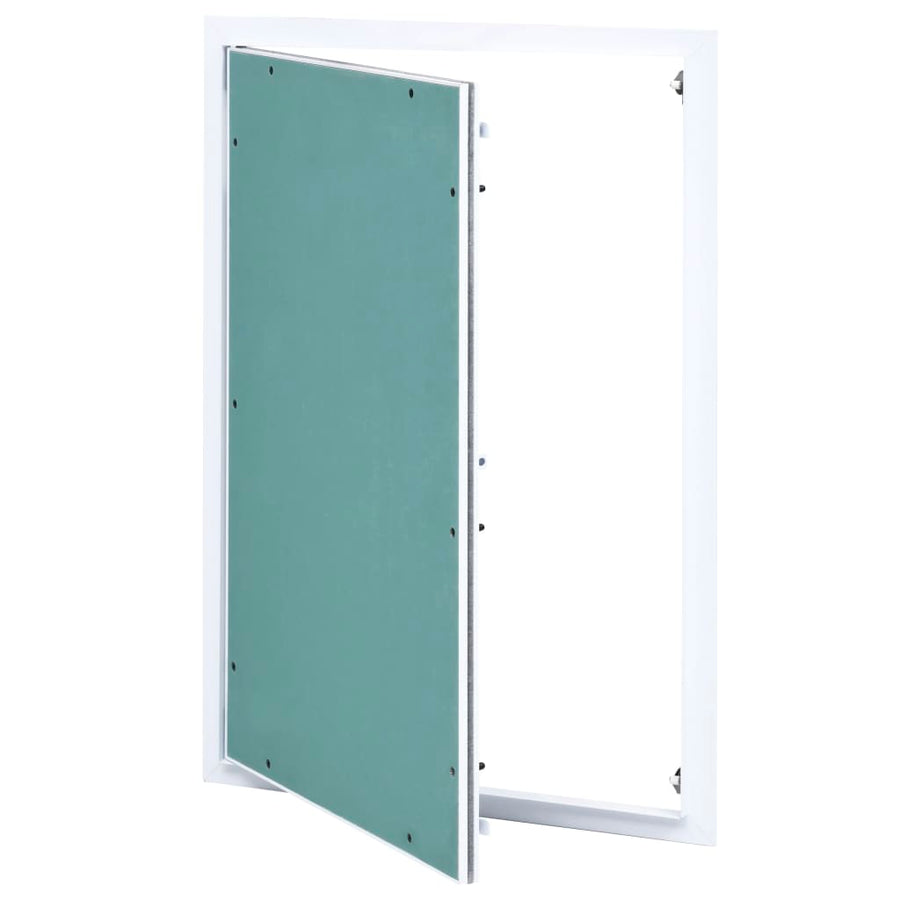 Access Panel with Aluminium Frame and Plasterboard 400x600 mm